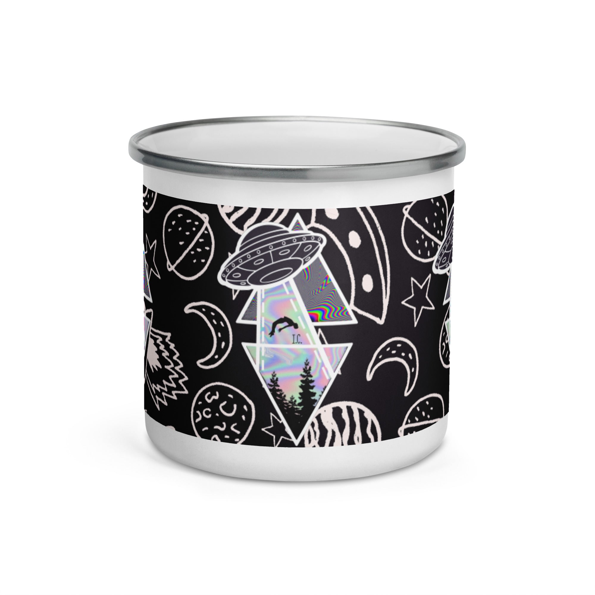 Interstellar Confections enamel mug