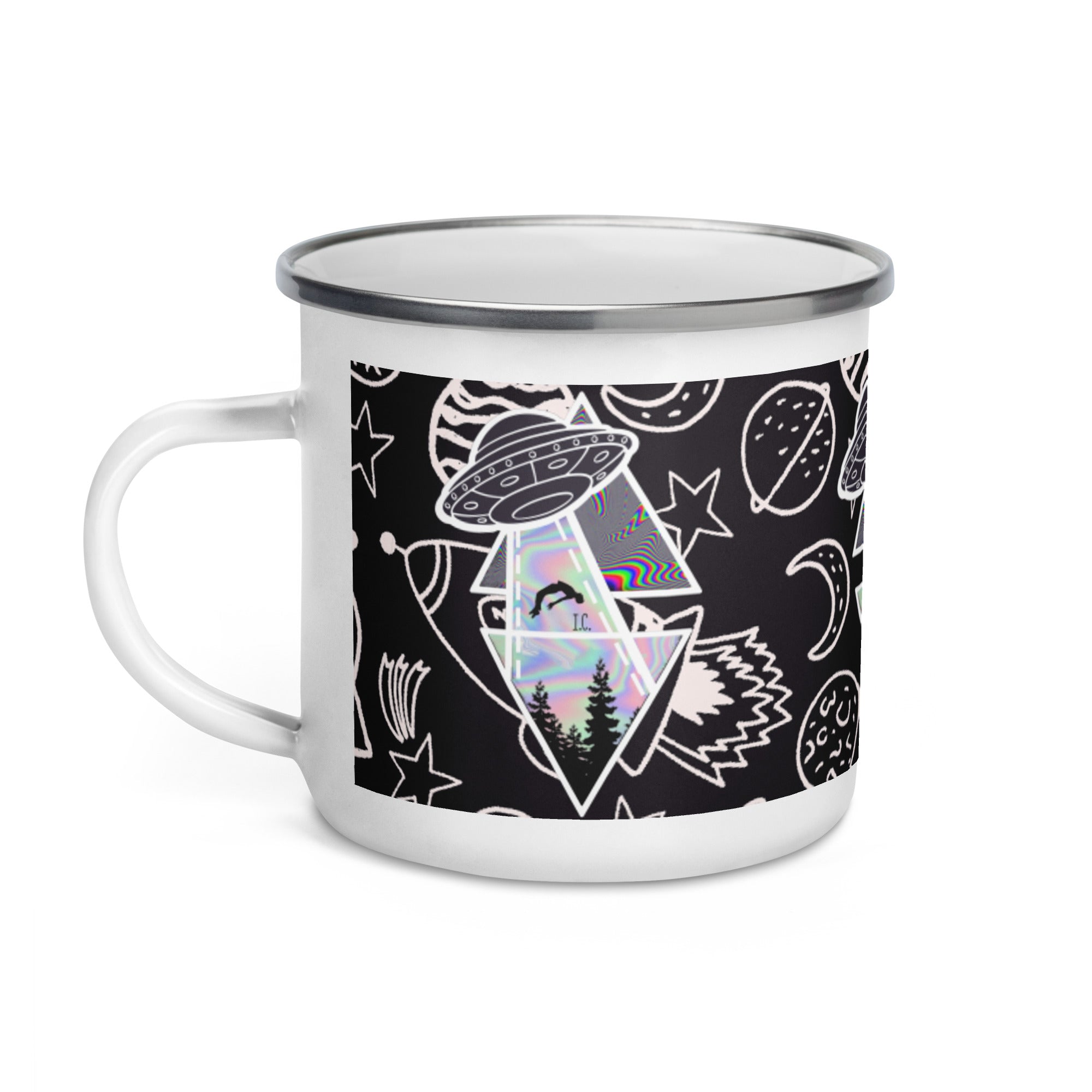 Interstellar Confections enamel mug