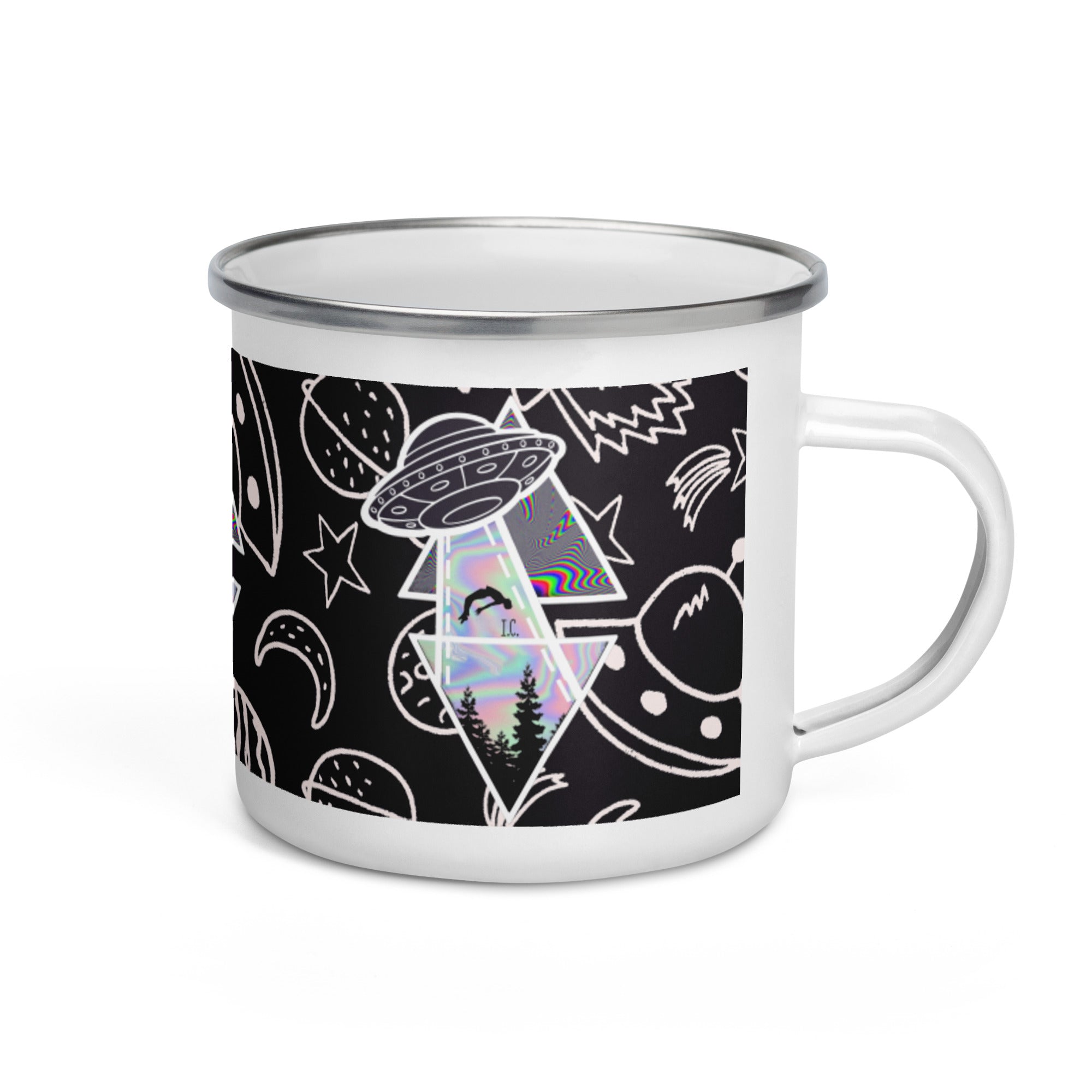 Interstellar Confections enamel mug