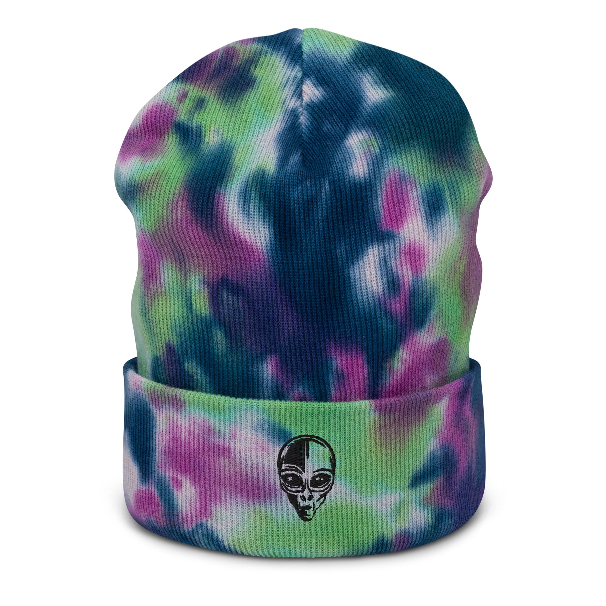 Alien Thrall tie-dye beanie