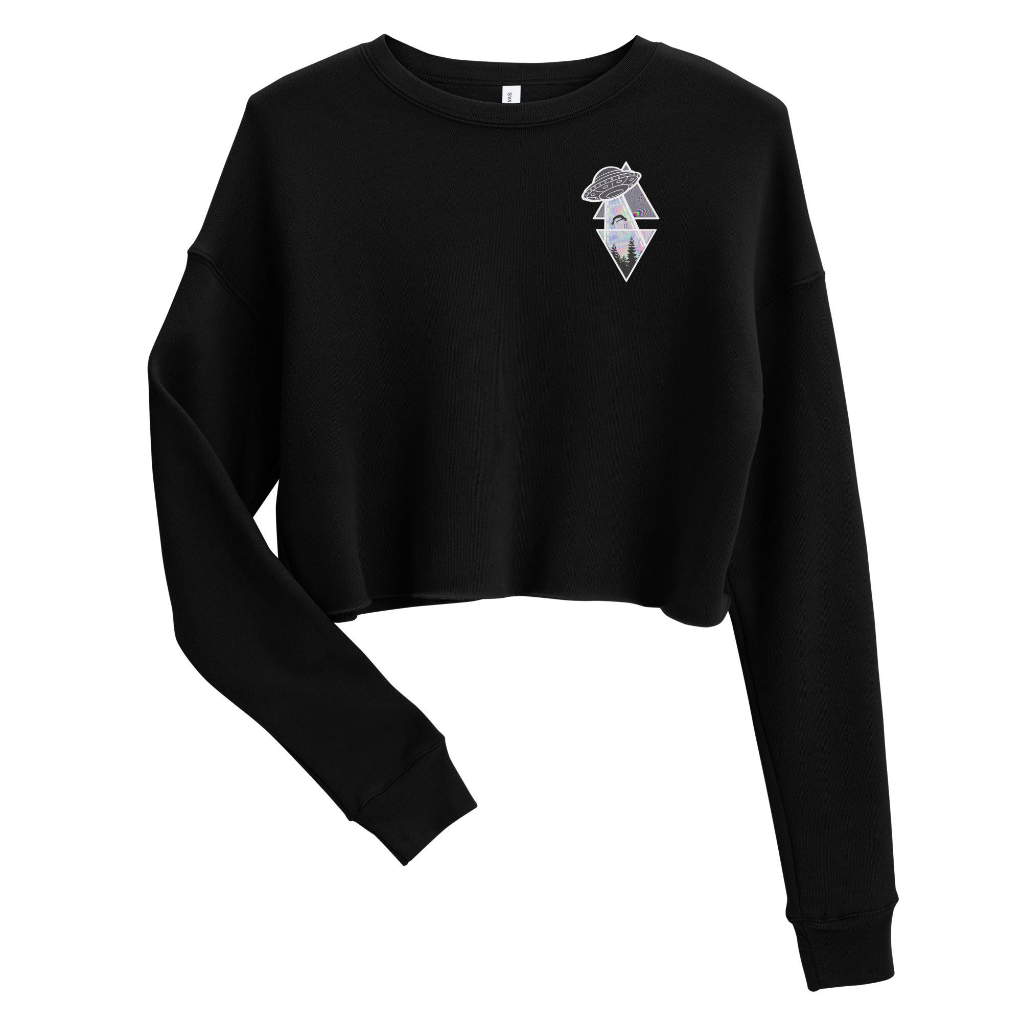 Interstellar Confections cropped sweatshirt