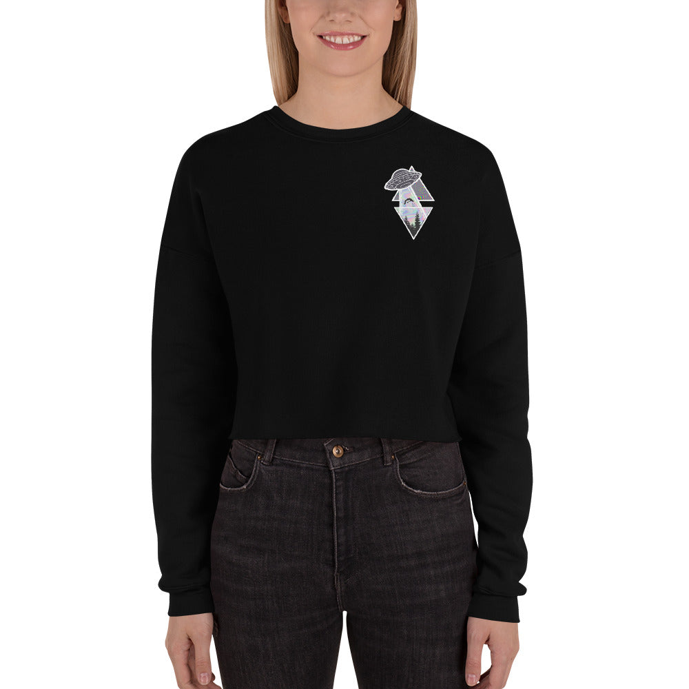 Interstellar Confections cropped sweatshirt